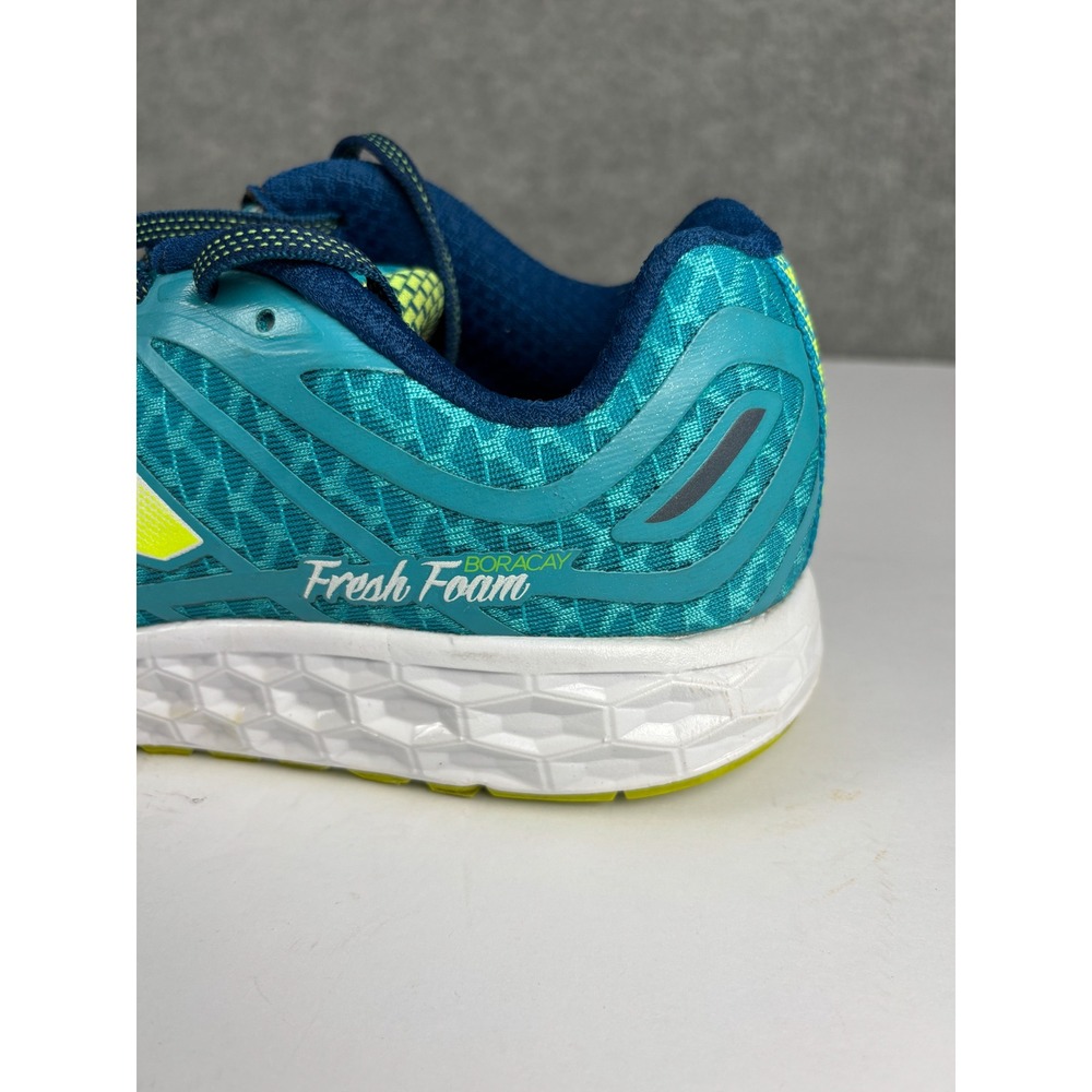 New Balance Fresh Foam Boracay Running Shoes 10 Blue Yellow W980BB2 - Picture 9 of 16